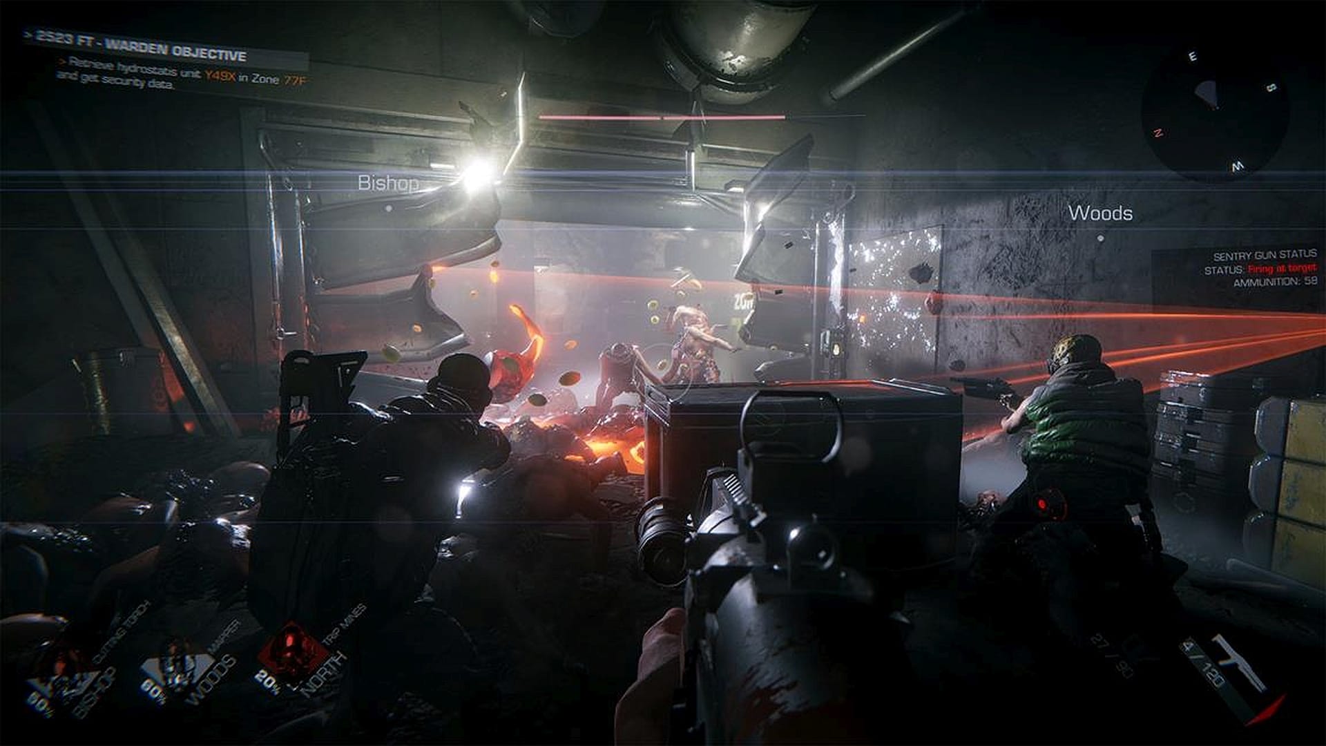 jogos cooperativos de terror primeira pessoa - GTFO