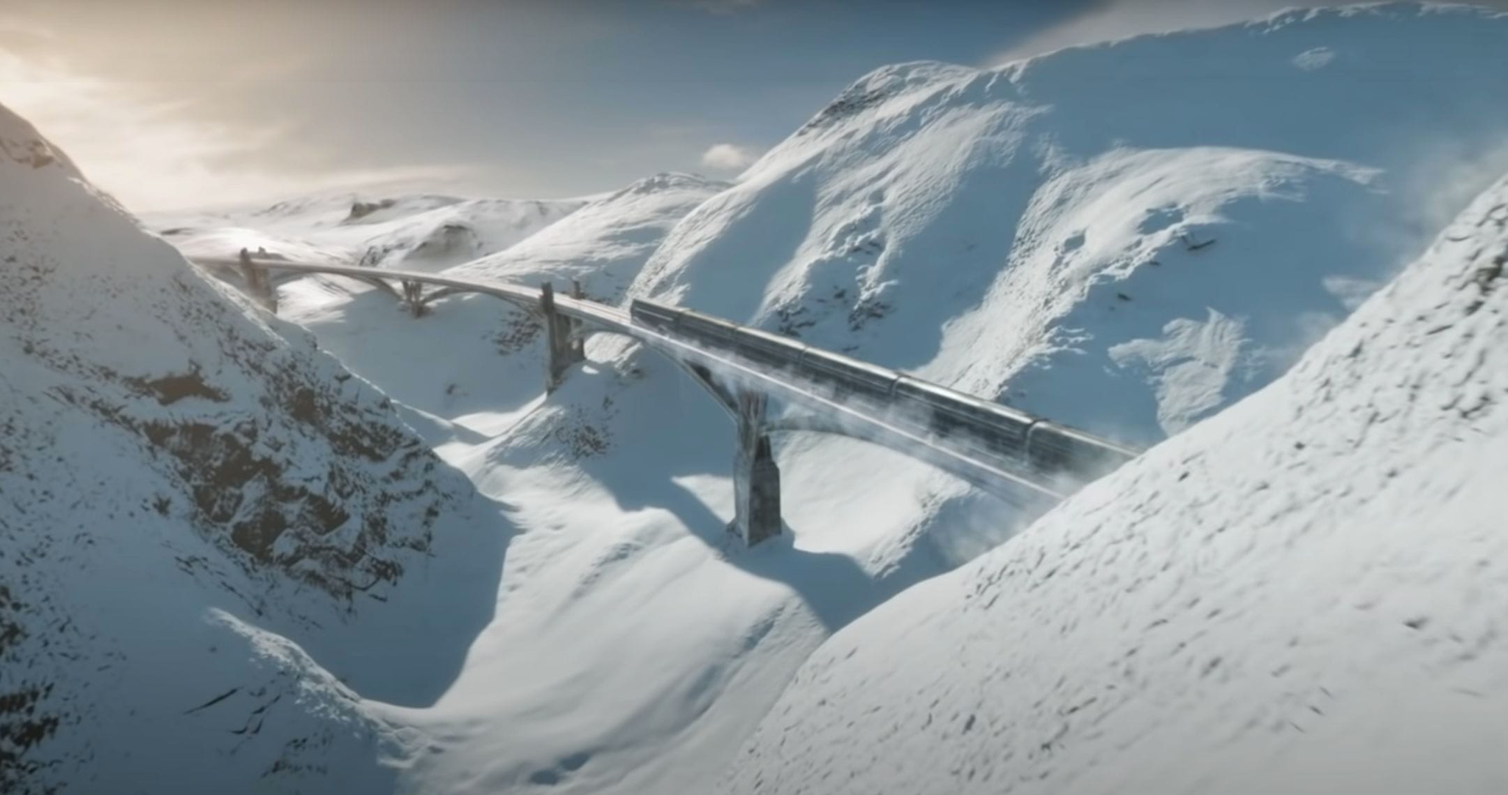 séries de suspense claustrofóbico - Snowpiercer