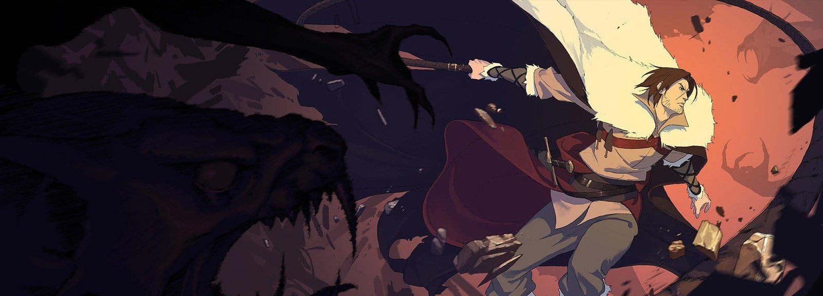 Castlevania Netflix Trevor Belmont Alucard