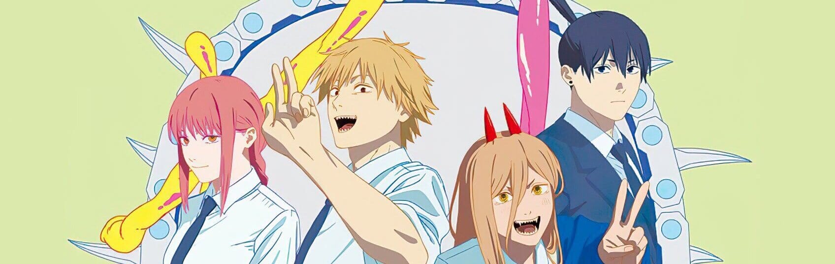 animes curtos para maratonar - Chainsaw Man Denji MAPPA