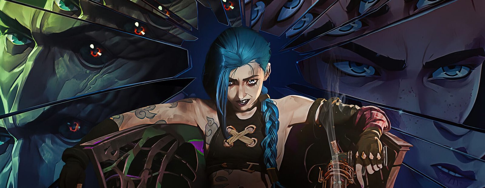 séries animadas adultas para fãs de Arcane - Jinx e Vi