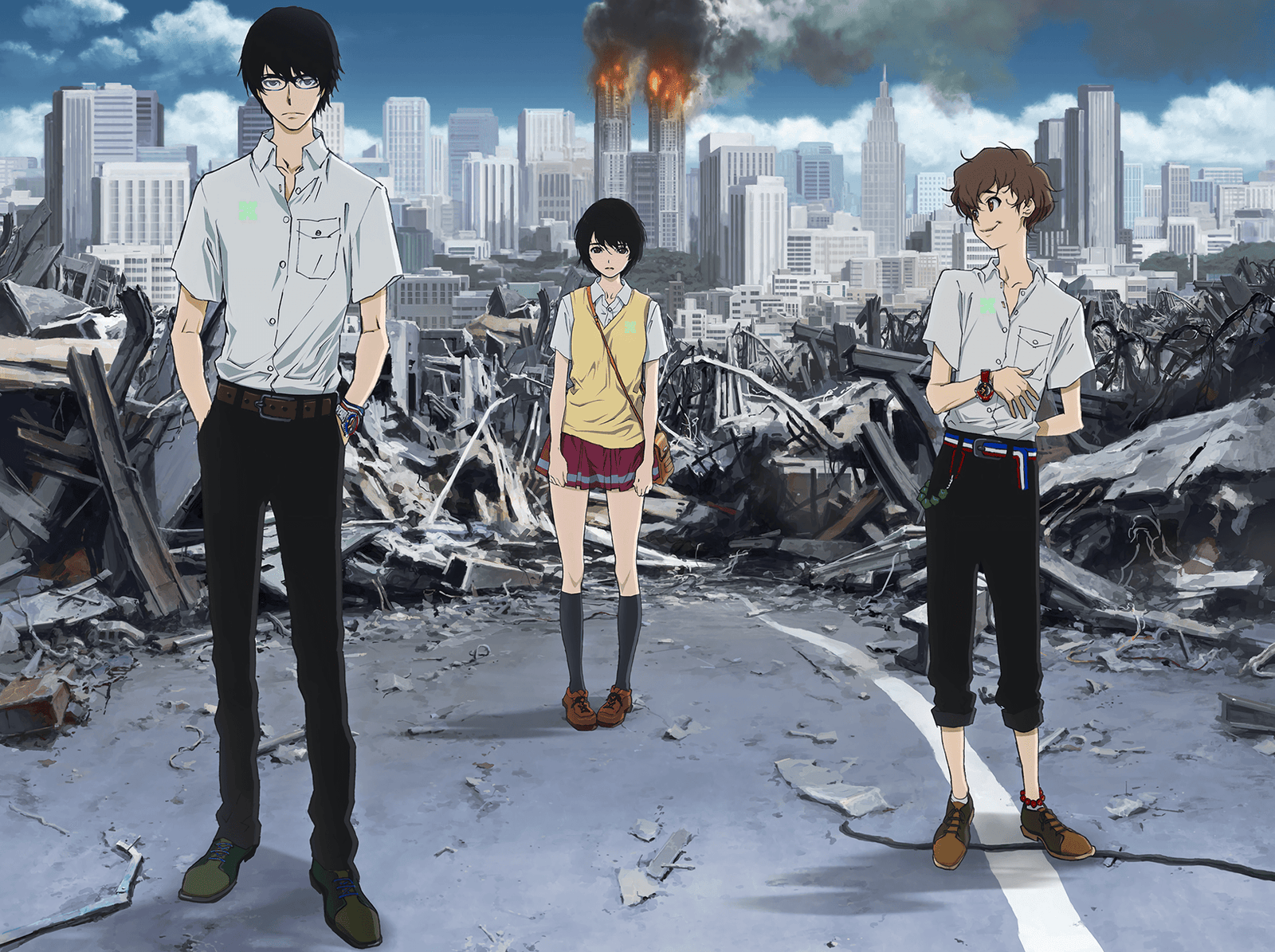 animes curtos de suspense - Terror in Resonance