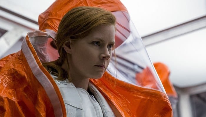 A Chegada Arrival filme sci-fi slow burn com Amy Adams