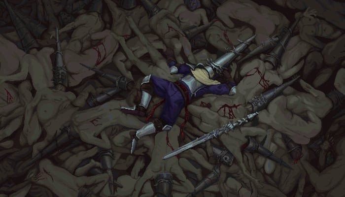 Blasphemous e o Penitente caido entre espadas no metroidvania espanhol