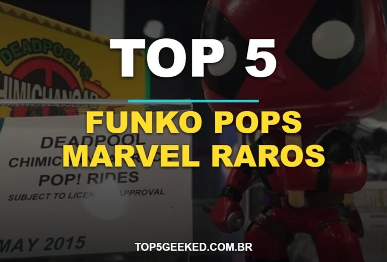 ⭐ TOP 5 Funko Pops Marvel Raros Que Mais Valorizaram em 2026!