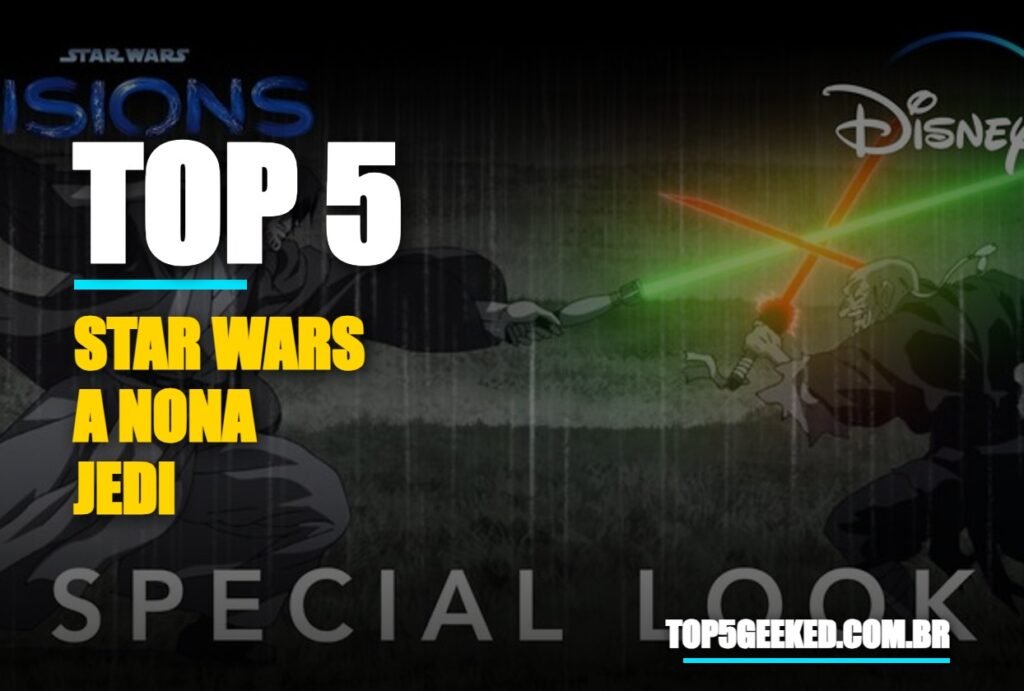 Capa TOP 5 STAR WARS A NONA JEDI