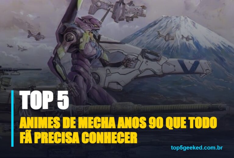 ⭐ TOP 5 Animes de Mecha Anos 90 Que Todo Fã Precisa Conhecer!