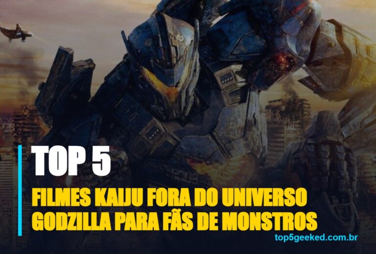 ⭐ TOP 5 Filmes Kaiju Fora do Universo Godzilla Para Fãs de Monstros!