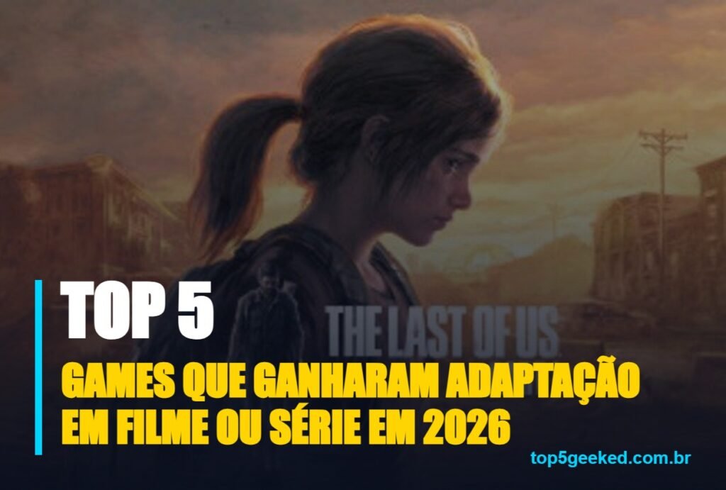 Capa oficial - Games Que Ganharam Adaptação em Filme ou Série em 2026