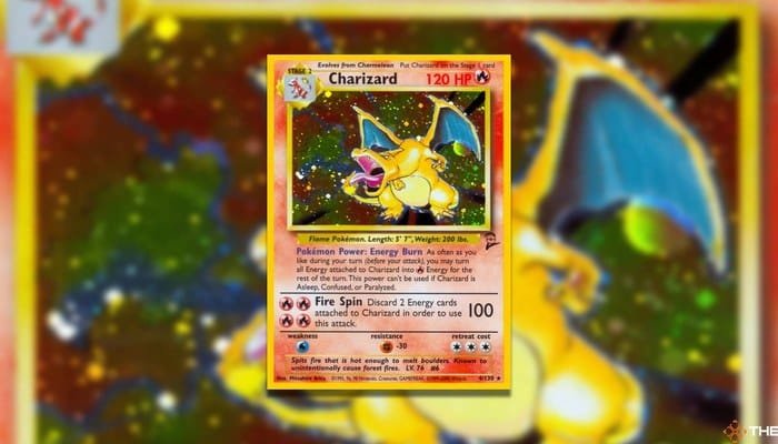 cartas pokémon antigas que valorizaram - Charizard Holo Primeira Edição Base Set 1999