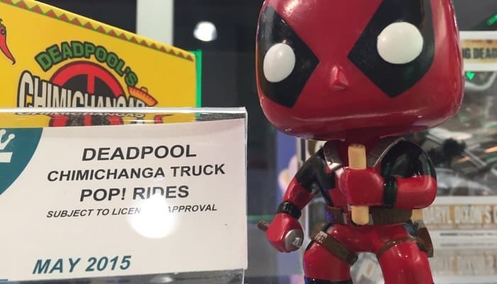 Funko Pops Marvel raros - Deadpool Chimichanga SDCC 2013