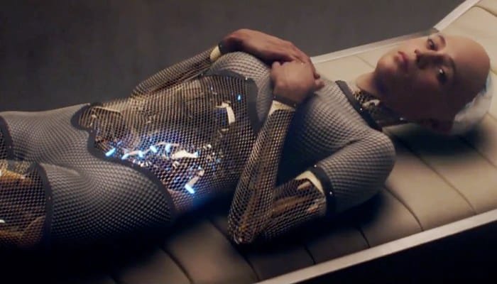 filmes sci-fi slow burn - Ex Machina com Ava e Caleb