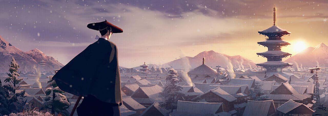 séries animadas adultas para fãs de Arcane - Blue Eye Samurai
