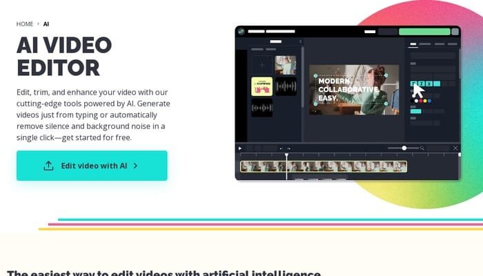 Kapwing AI editor video dashboard tradução legendas
