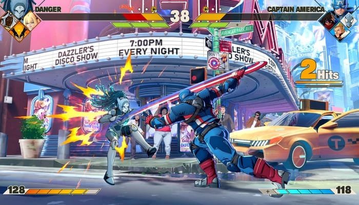 MARVEL Tokon Fighting Souls 4v4 tag team gameplay