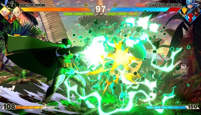 MARVEL Tokon Fighting Souls heróis Marvel roster