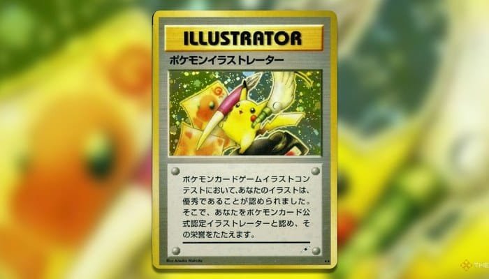 Pikachu Illustrator carta pokémon mais rara mundo
