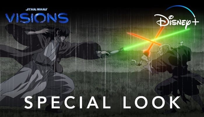 star wars visions a nona jedi - hero shot anime Kara jedi lightsaber