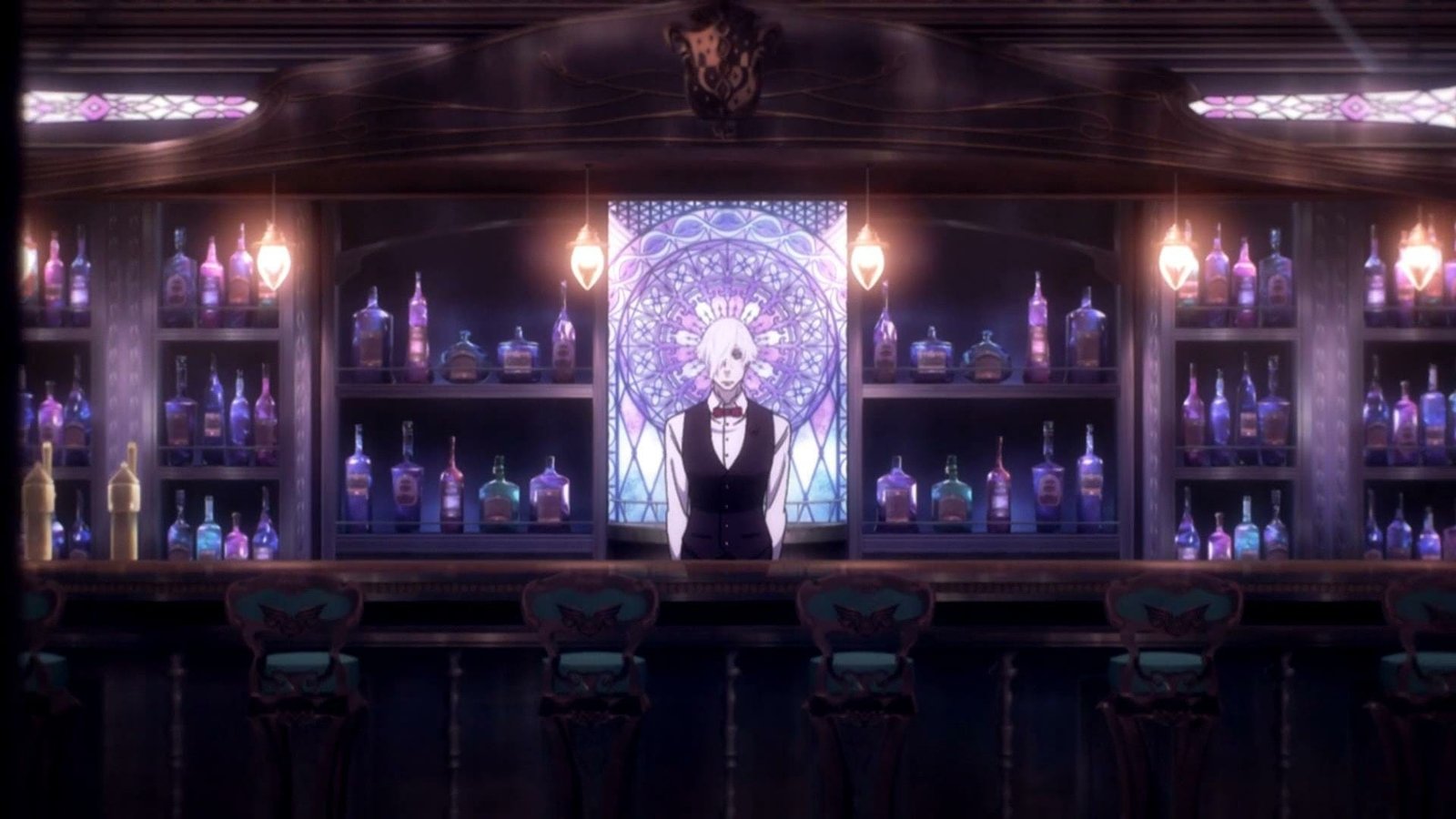 animes curtos de suspense - Death Parade