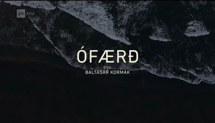 Trapped Ófærð série islandesa detetive na neve