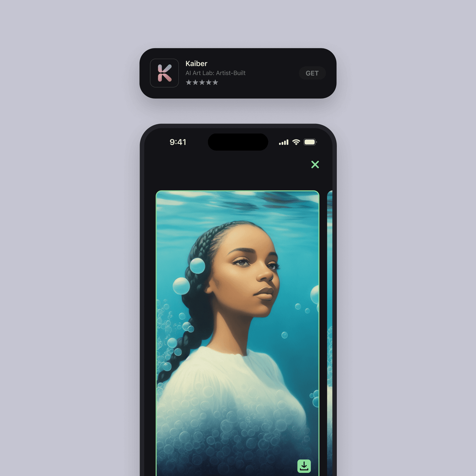 kaiber ai video interface