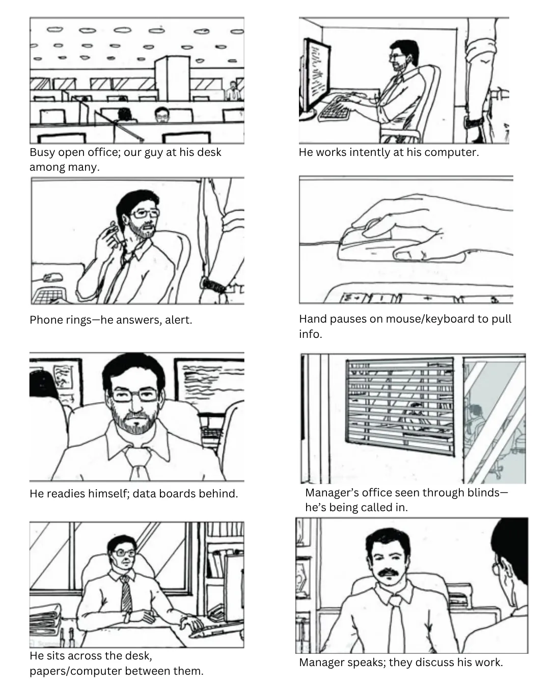 boords storyboard interface