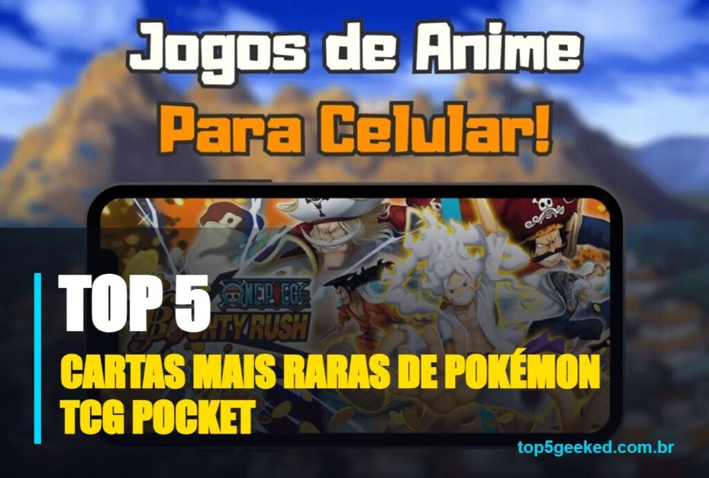 cartas mais raras de pokémon tcg pocket - capa do Top 5 Geeked