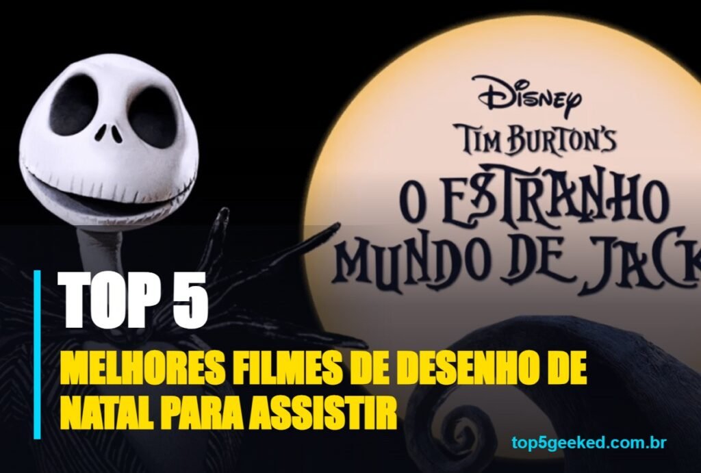 melhores filmes de desenho de natal para assistir - capa do Top 5 Geeked