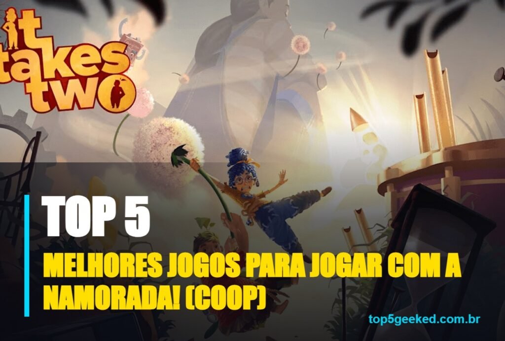 melhores jogos para jogar com a namorada! (coop) - capa do Top 5 Geeked