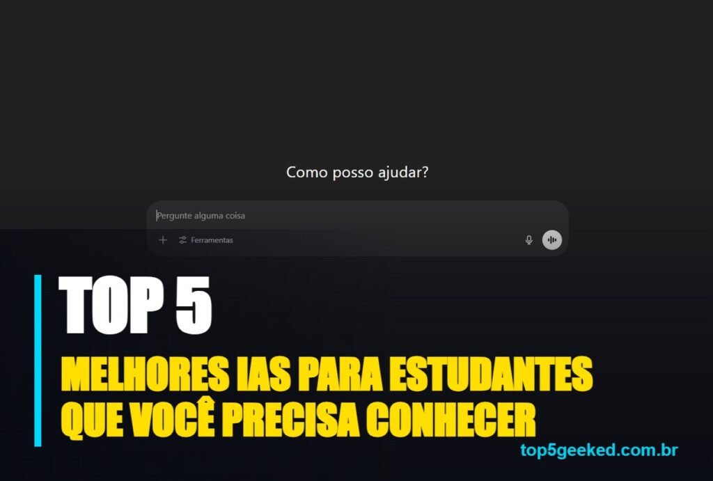 melhores ias para estudantes que você precisa conhecer - capa do Top 5 Geeked