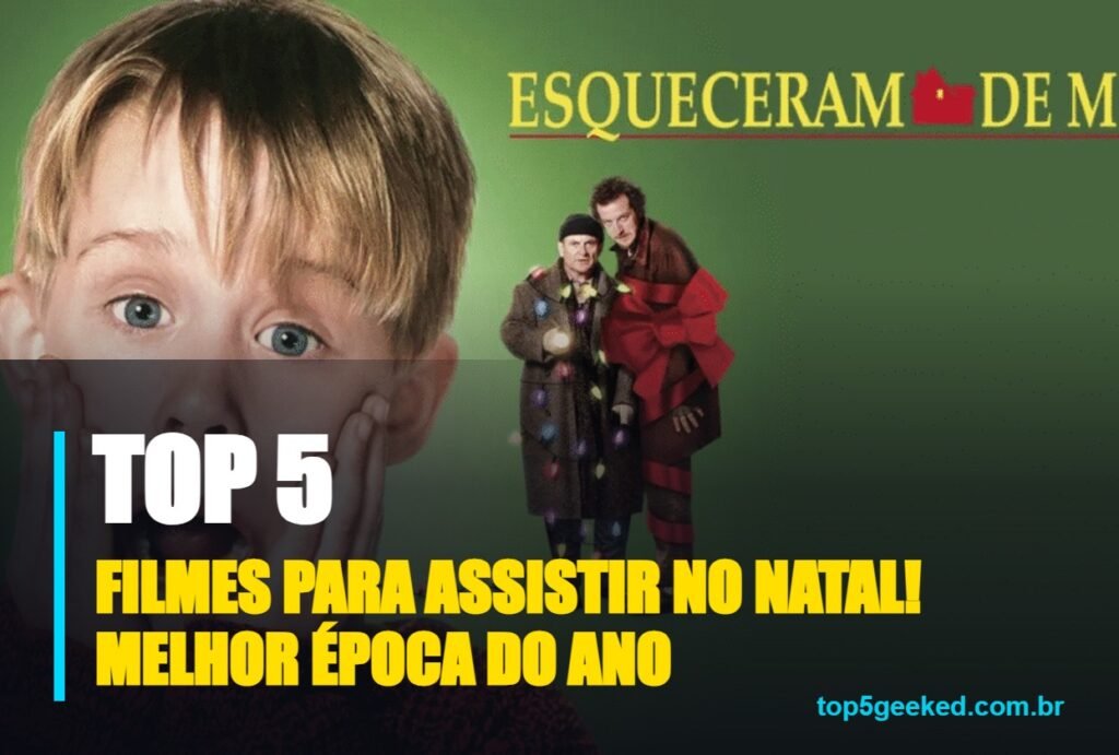 filmes para assistir no natal! melhor época do ano - capa do Top 5 Geeked