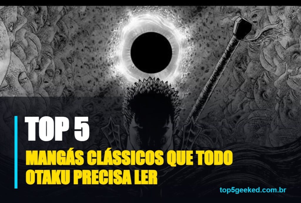 mangás clássicos que todo otaku precisa ler - capa do Top 5 Geeked