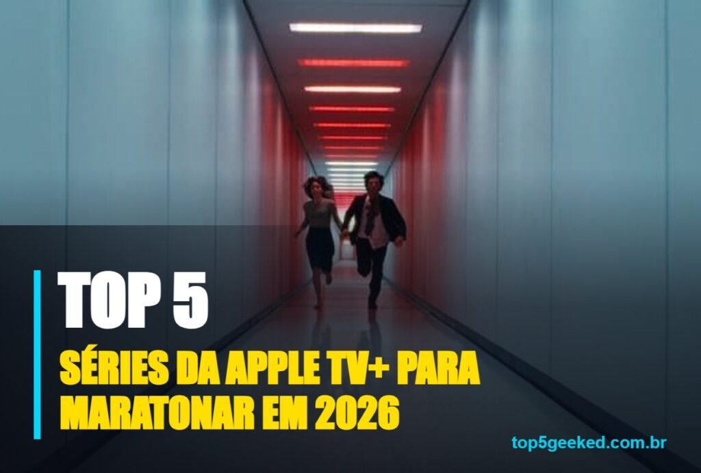 séries da apple tv+ para maratonar em 2026 - capa do Top 5 Geeked