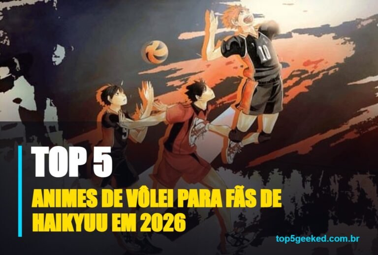 ⭐ TOP 5 Animes de Vôlei Para Fãs de Haikyuu em 2026!