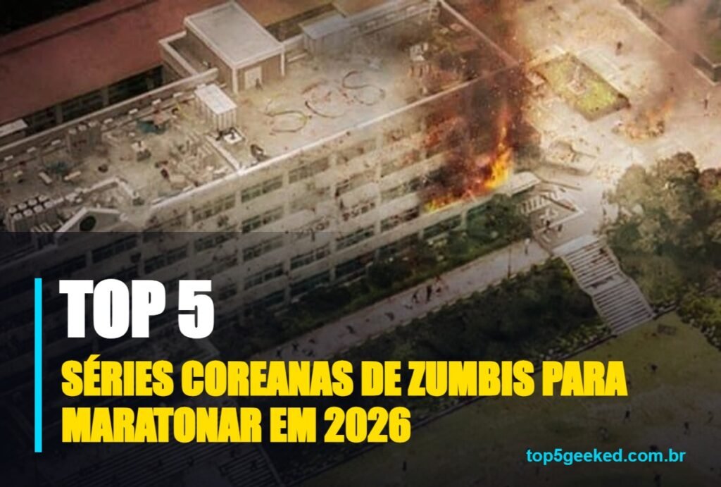 séries coreanas de zumbis para maratonar em 2026 - capa do Top 5 Geeked