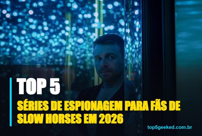 ⭐ TOP 5 Séries de Espionagem Para Fãs de Slow Horses em 2026!