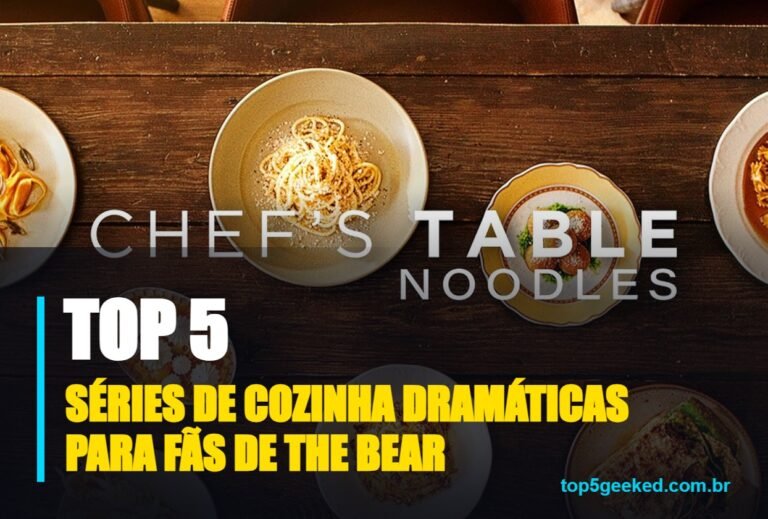 ⭐ TOP 5 Séries de Cozinha Dramáticas Para Fãs de The Bear em 2026!