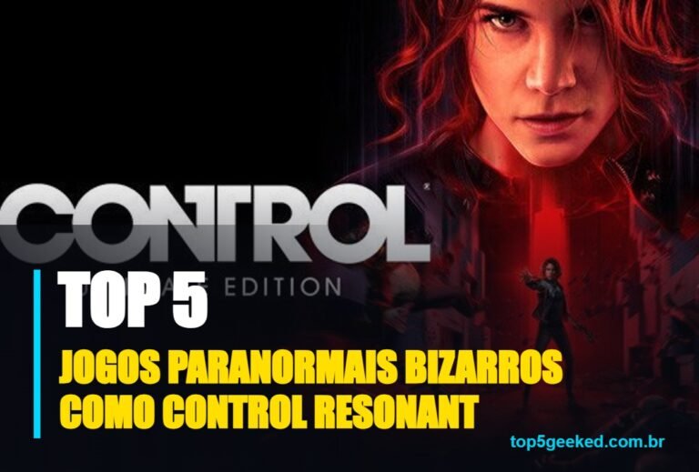 ⭐ TOP 5 Jogos Paranormais Bizarros Como Control Resonant Para Zerar em 2026!