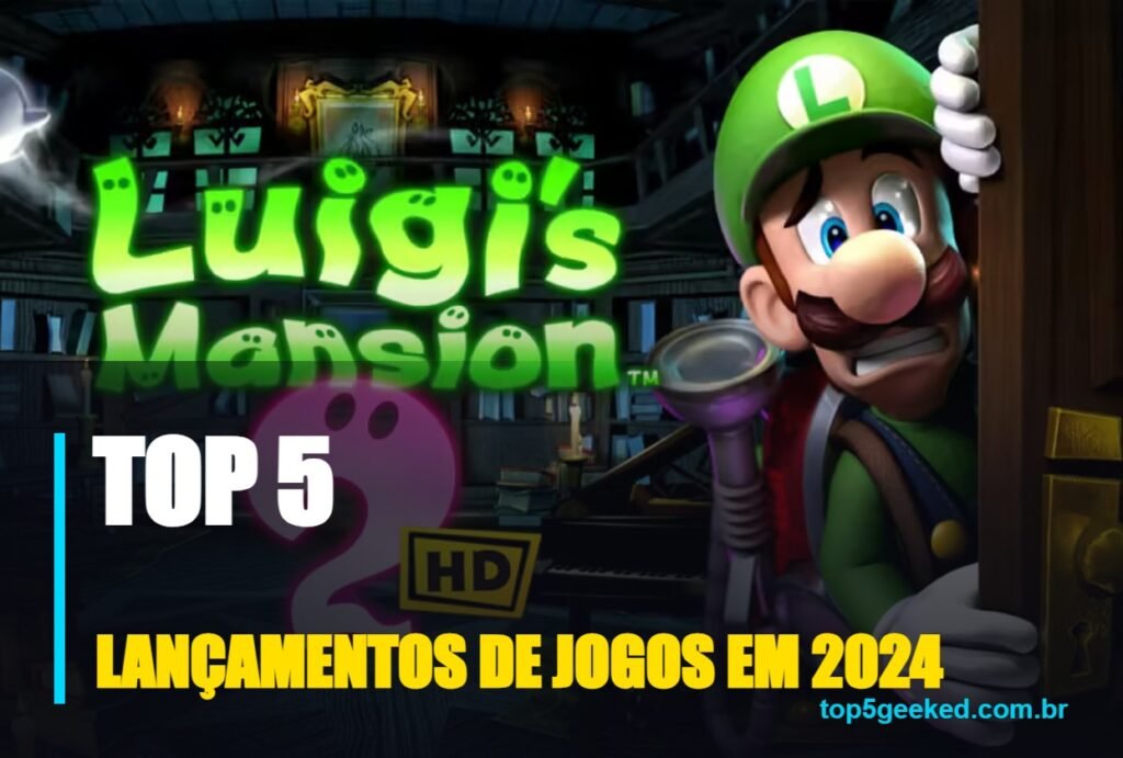 lançamentos de jogos em 2024 - capa do Top 5 Geeked