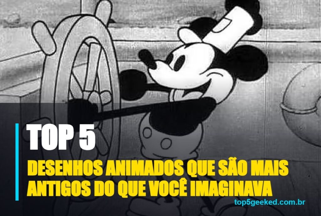 desenhos animados que são mais antigos do que você imaginava - capa do Top 5 Geeked