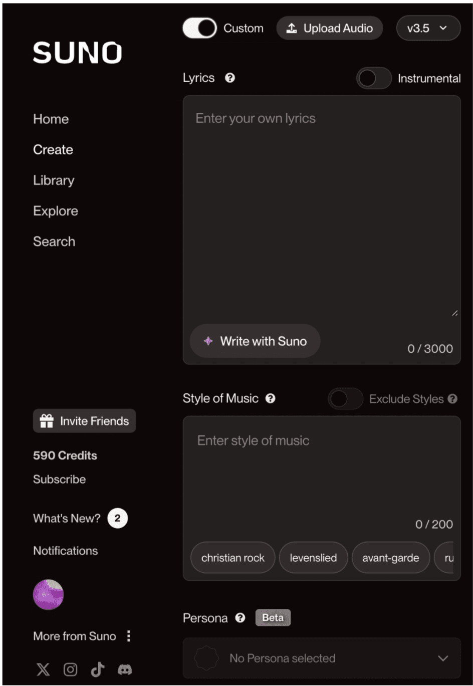 ias para criar musicas gratis udio