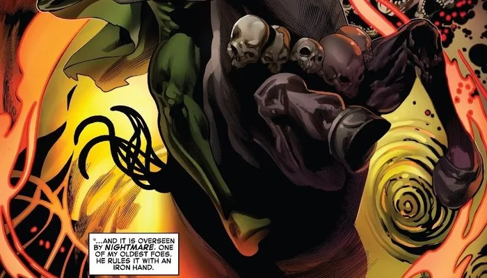 nightmare marvel dimensao dos sonhos vilão pesadelo