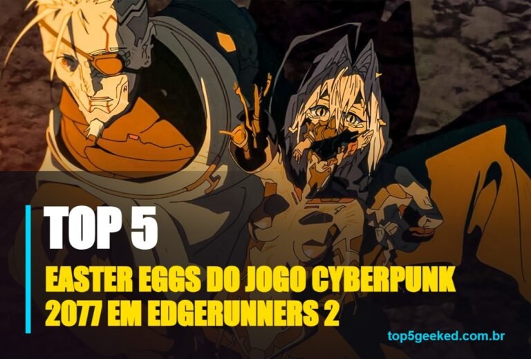 ⭐ TOP 5 Easter Eggs do Jogo Cyberpunk 2077 em Edgerunners 2!