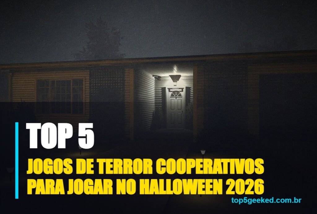 jogos de terror cooperativos para jogar no halloween 2026 - capa do Top 5 Geeked